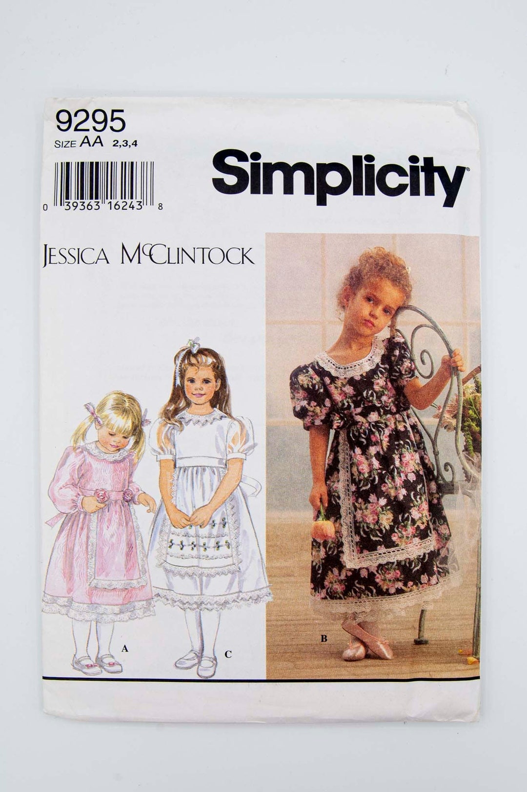 Simplicity Sewing Pattern 9295, Vintage Pattern, Child's Dress, by ...