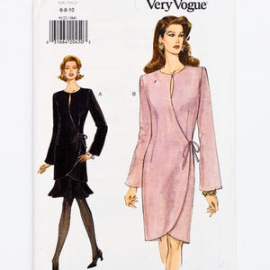 Very Easy Very Vogue Sewing Pattern 9122, Misses&#39; Dress, Tunic, Skirt, Vintage Pattern, Easy to Sew, Size 6-8-10, UNCUT (FF) Year 1994