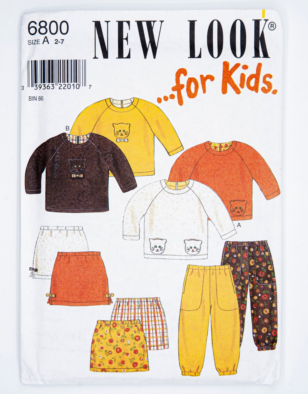 New Look Schnittmuster UN6811A – Damenmantel & Jacke In Zwei Längen | Kapuze, Raglanärmel & Wendbare Option