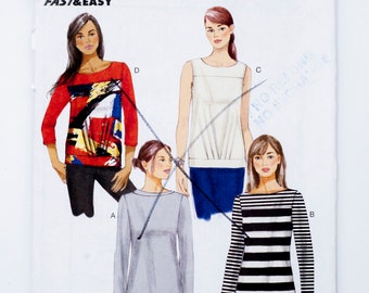 Butterick Sewing Pattern 6389, Misses' Top, Tunic, Pants, Easy to Sew ...