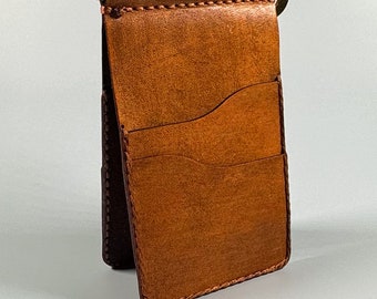 Custom Minimalist Leather Wallet SVG AI Files for Laser Engraver
