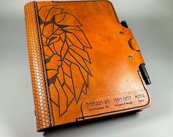 A5 Leather Journal With Pockets Laser Engraving Pattern SVG AI