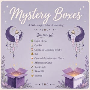 Mystical Mystery Box | witchy must haves