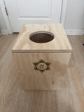 Handcrafted Yoni Steam Box | Vaginal Steam Seat | Pelvic Steam Chair | Women’s Wellness Gift | Postpartum Self Care | V Steam Stool