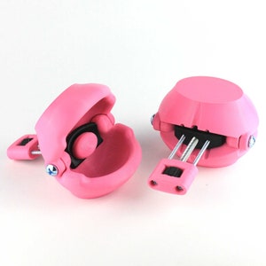 Elephant Balls pair CBT Testicle Clamps CBT testicle bdsm torture device cock and ball torture painful male bdsm testicle clamp Pink/Black