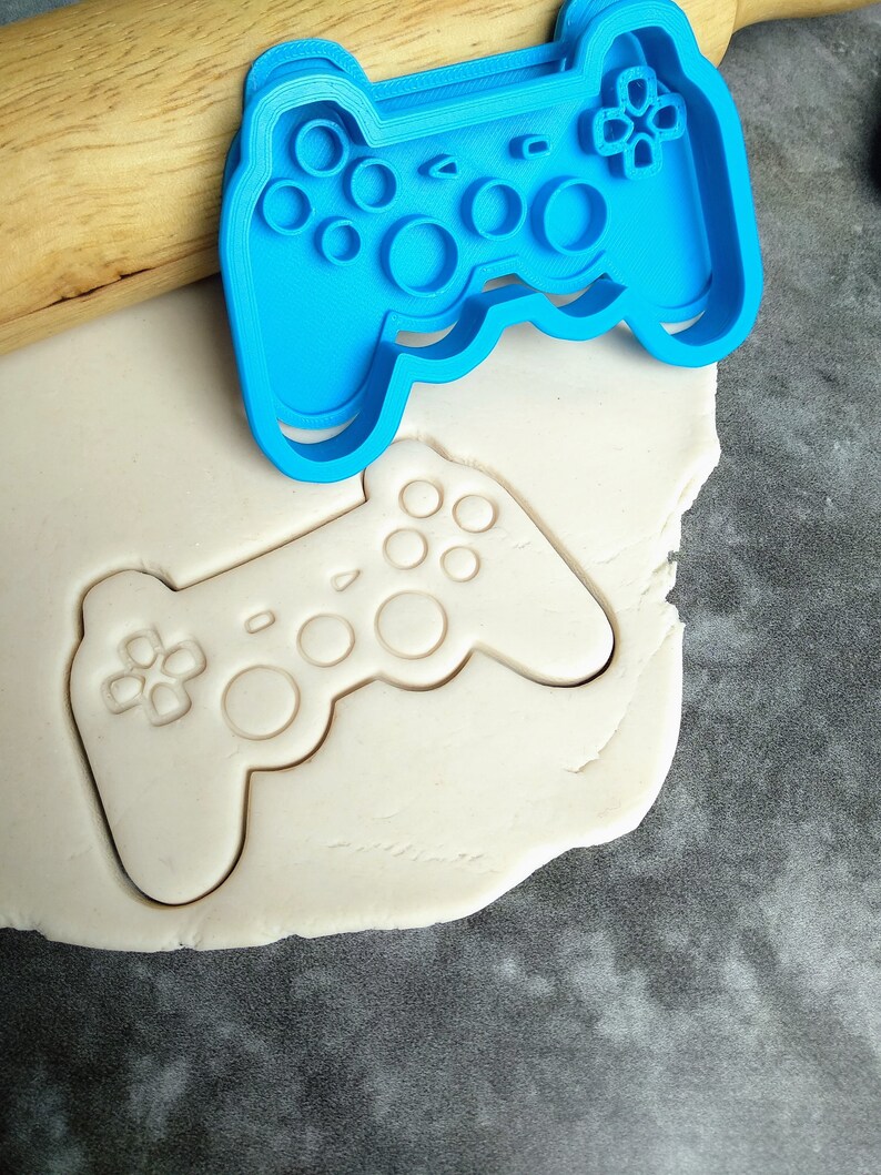 Gaming Controller Cookie Cutter or Fondant Stamp Playstation Etsy
