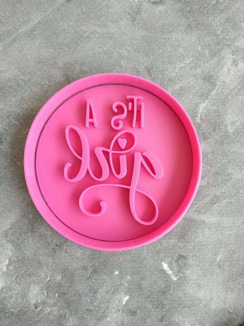 Baby Is Brewing Cookie Fondant Embosser Stamp Baby Boy Baby Girl Baby Shower