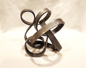 Steel Sculpture - Coiled