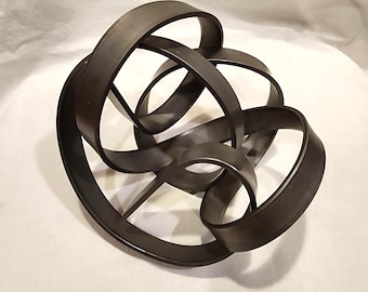 Steel Sculpture - Tangled Coils