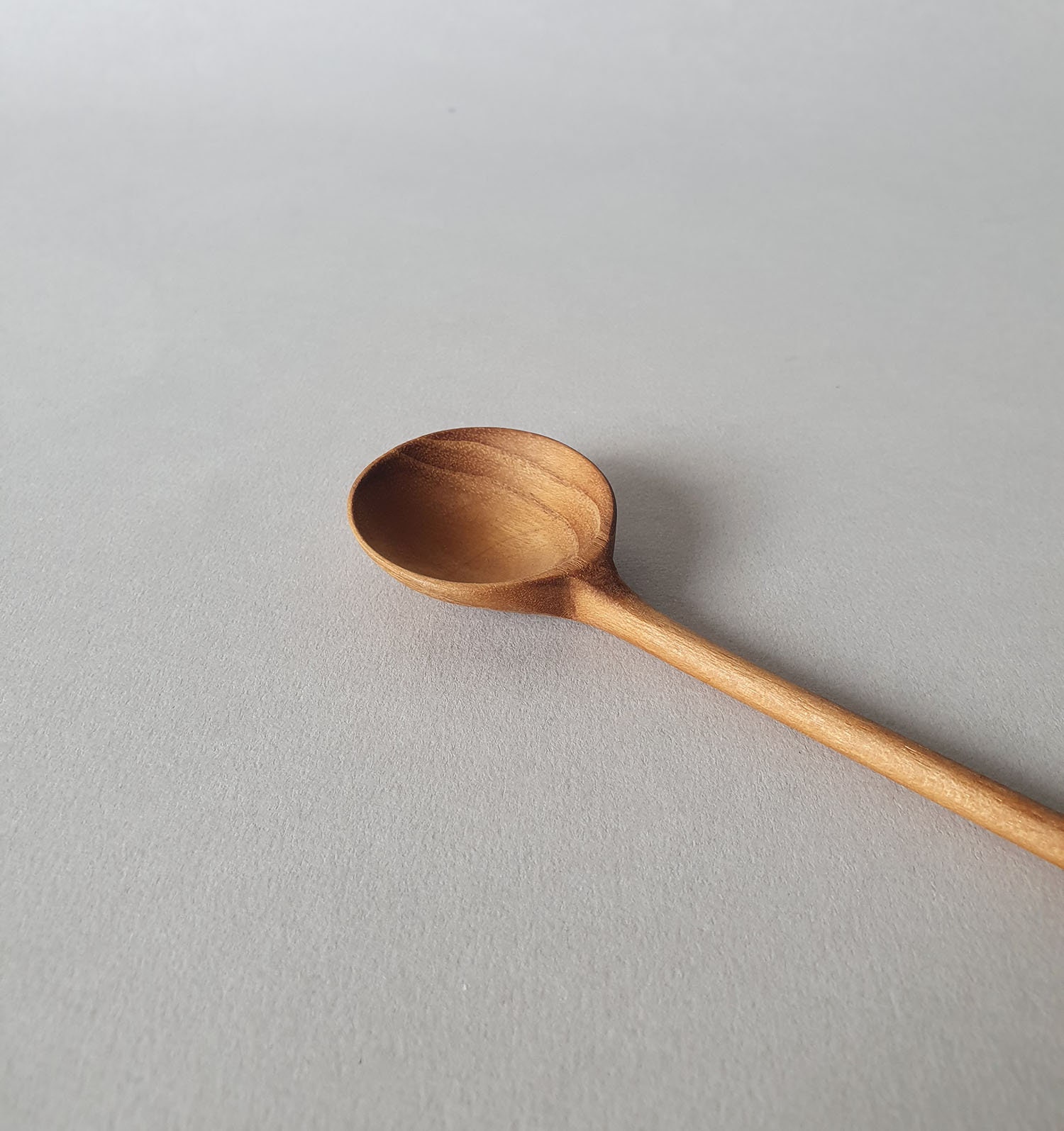 Discover 2 Round Multi-Purpose Teak Wood Handmade Spoons Tablespoon Volume