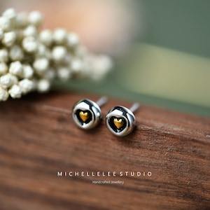 Pandora vintage shop heart earrings