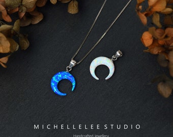 Collana In Argento Sterling 925 Con Ciondolo Pietra Goccia Colorata - Foto 11