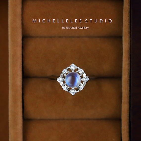 Sterling Silver Filigree Square Moonstone Pendant Sterling Silver Filigree Square Moonstone Pendant