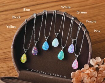 thumbnail image 2 of Lucky Beauty Brand Natural White Opal Drop Earrings – 18k Yellow Gold Plated Leverback 2 of 6