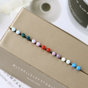 Tiny Opal Ball Stud Earrings, Multi Color Opal Ball Earrings in Sterling Silver,  Fire Opal Earrings, White Opal Earrings,