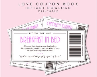 Coupon Book for Boyfriend - Etsy