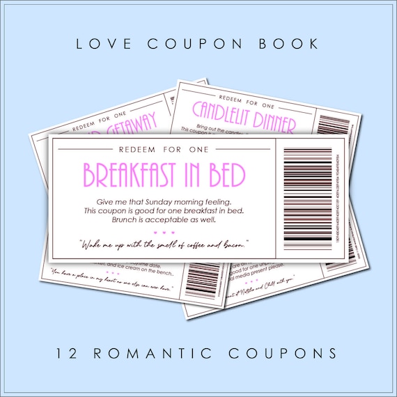 cute coupons to give your boyfriend