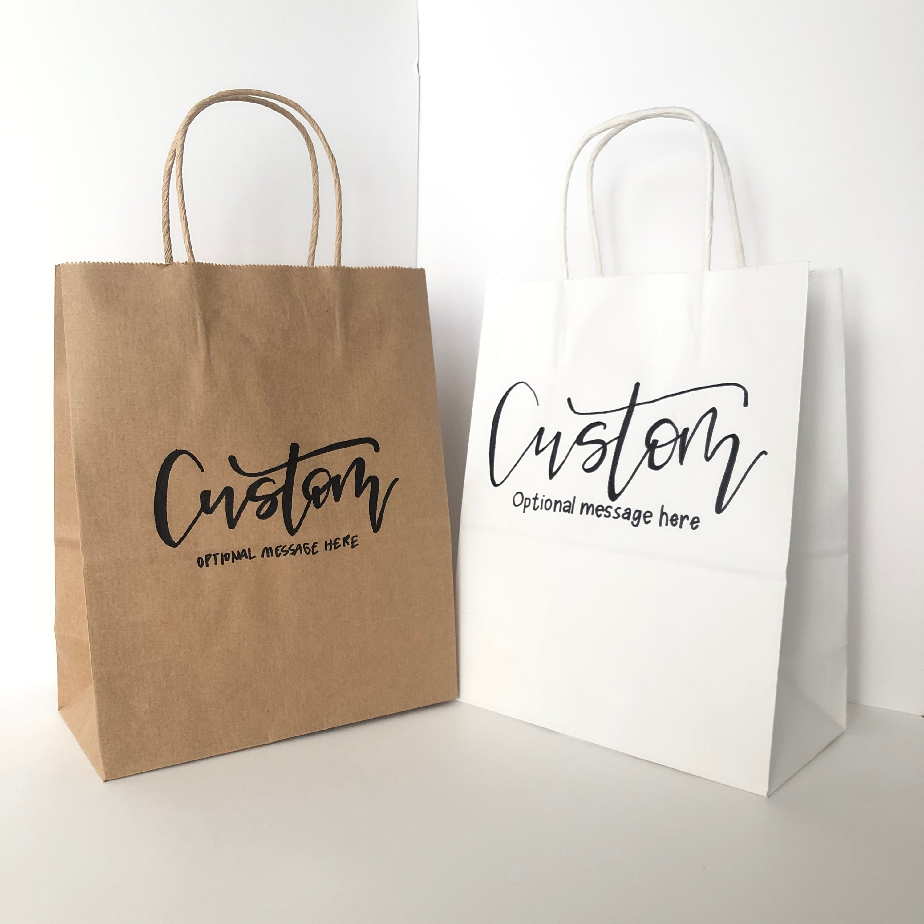 Custom Paper Shopping Bags