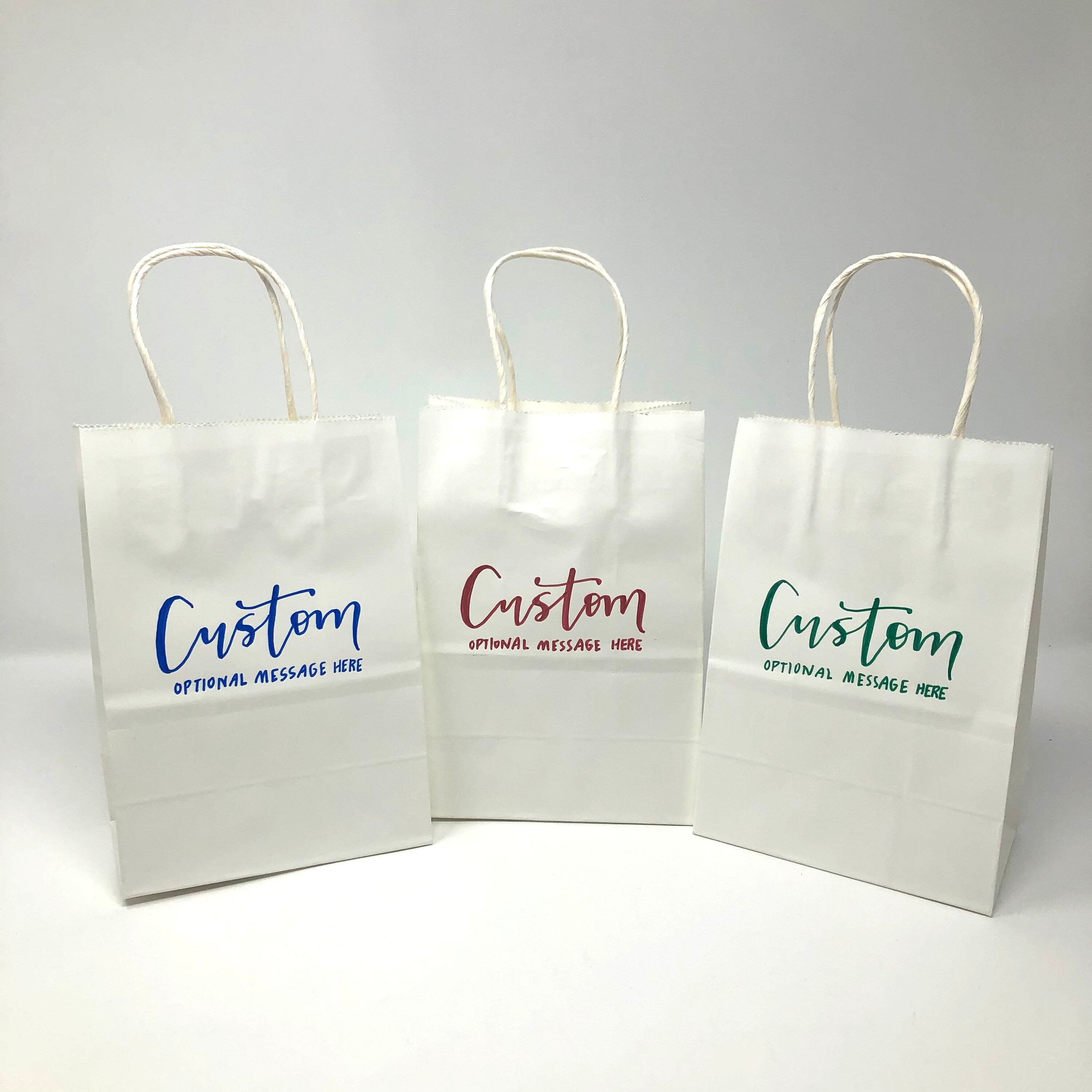 Custom Gift Bags Personalized Wedding Bridesmaid Groomsmen - Etsy