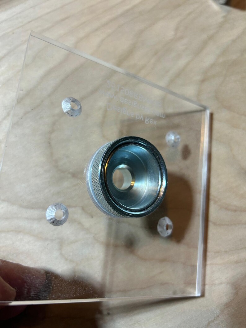 Acrylic Router Base Plates for Makita Palm Router 3 Shapes, 3 Sizes, 3/ ...