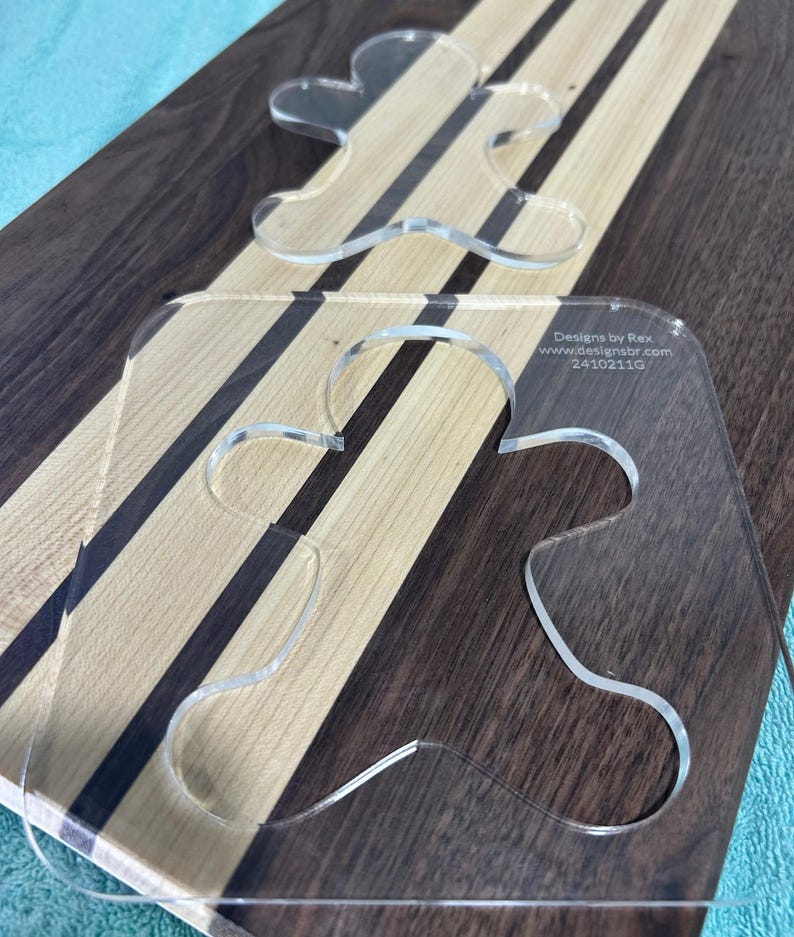 Christmas Router Templates (clear Acrylic) Holiday Router Templates for ...