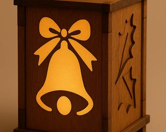 Christmas Lantern Router Templates Holiday Face templates | Make Lanterns without CNC or Laser Christmas Lantern Router Templates