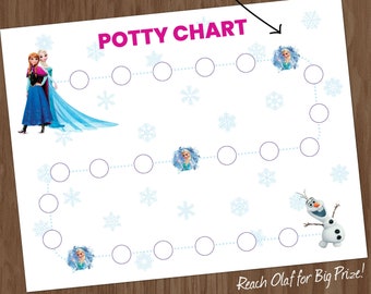 Potty Training Chart - Etsy