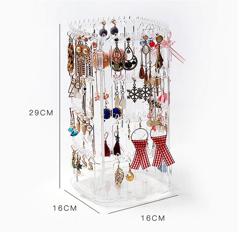 Yulejo Earring Display Stands for Selling Acrylic Earring Holder for Girls  Clear Earring Organizer for Show Jewelry Online Stores Photography Display