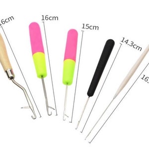 Crochet Needle Latch Hook Hair Needle Hook Dreadlock Dread Lock