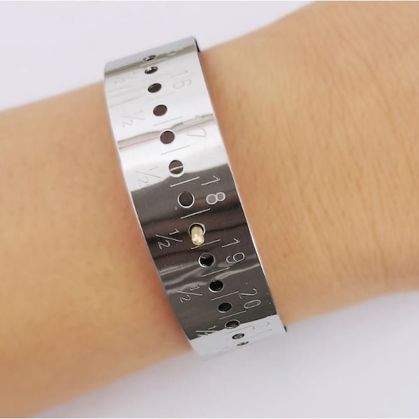 1PC - Metal Bracelet / Bangle Size Wrist Gauge / Measurement Tool Sizer