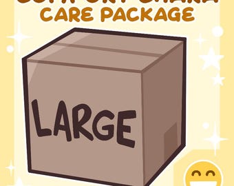Large Comfort Package From Your Comfort Character