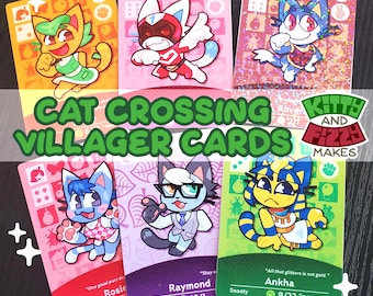 Cat Crossing Villager Cards