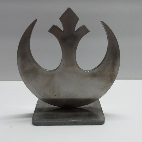 Star Wars Rebel Alliance Desk Statue / Desk Art / Paper Weight Etsy