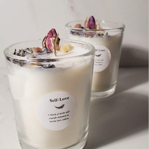 Self-Love Unscented Soy Votive Candle