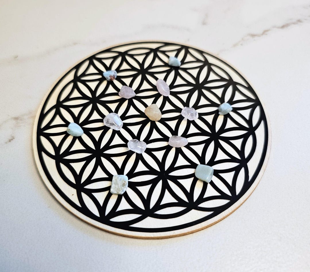 Positive Energy Mini Crystal Grid Kit - Etsy