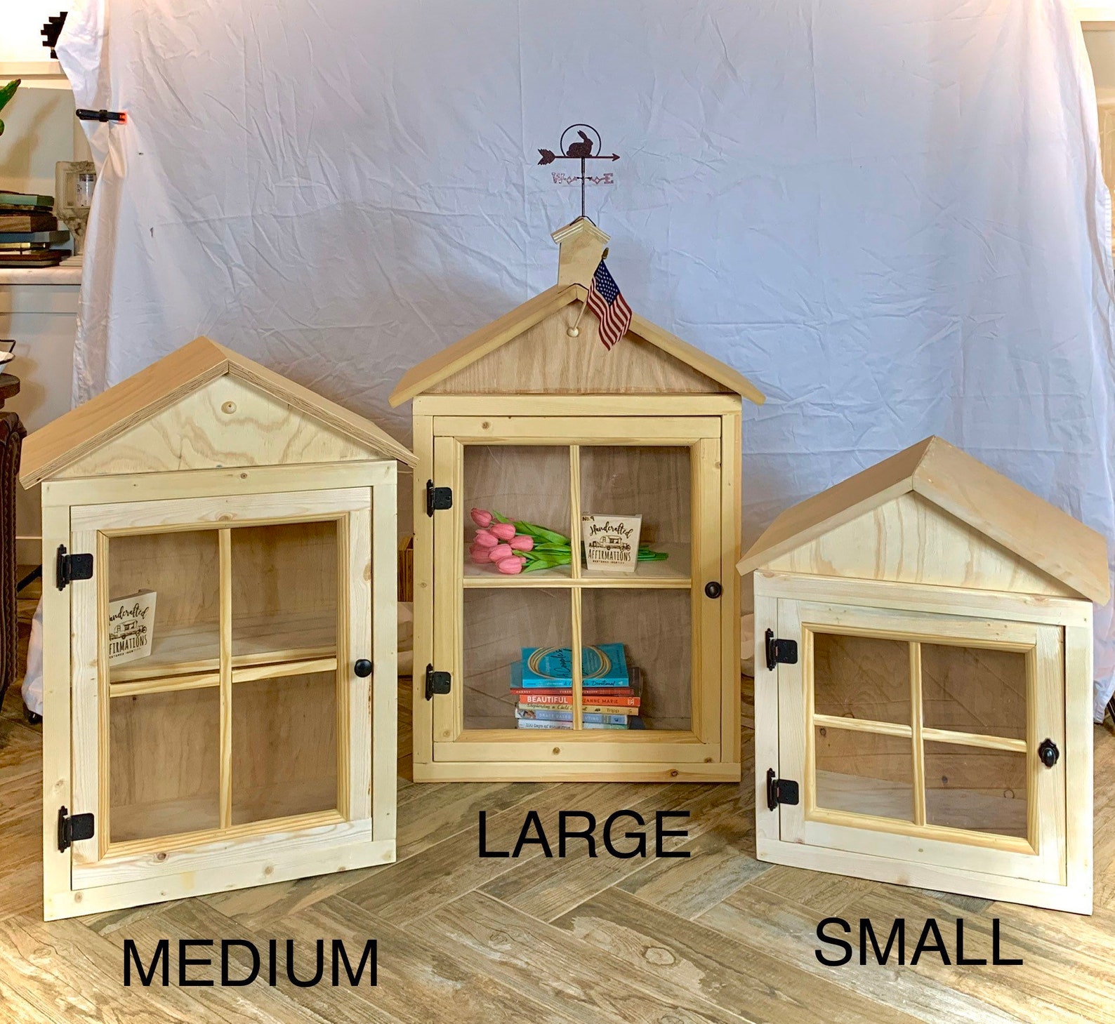 Medium KIT Little Lending Library Pantry Neighborly Love Box - Etsy