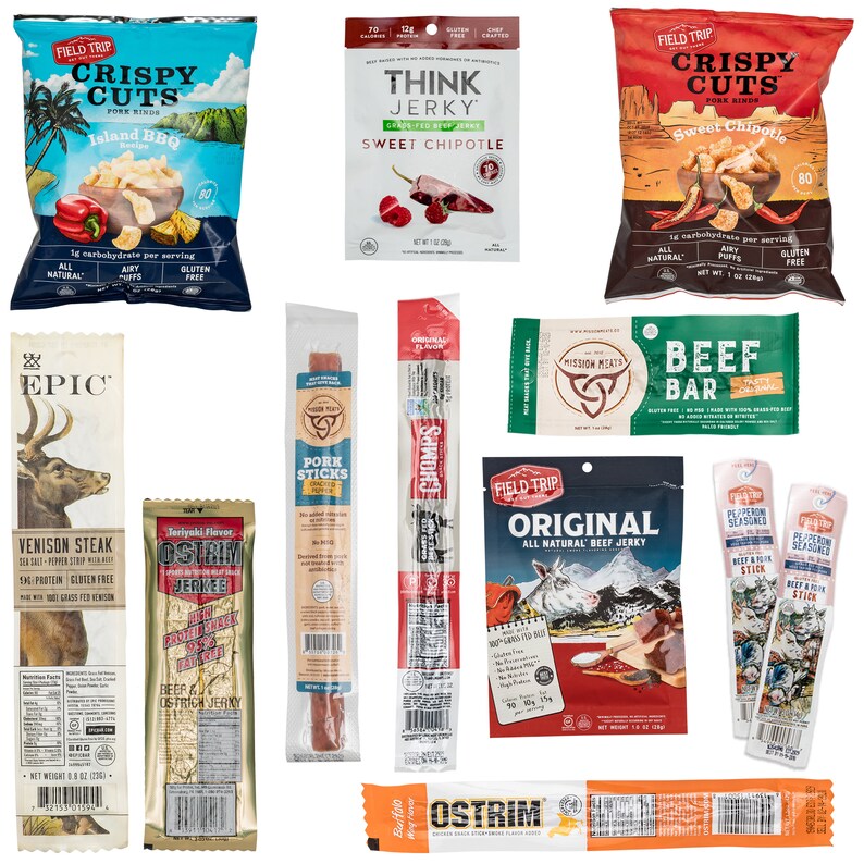 Exotic Beef Jerky Sampler Gift Gift for Husband Gift For Etsy