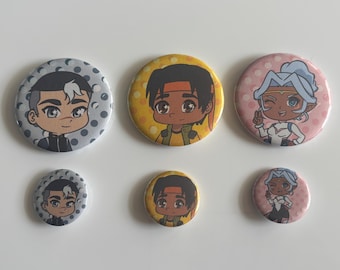 Voltron Paladin Buttons