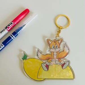 Tails Lemon Keychain