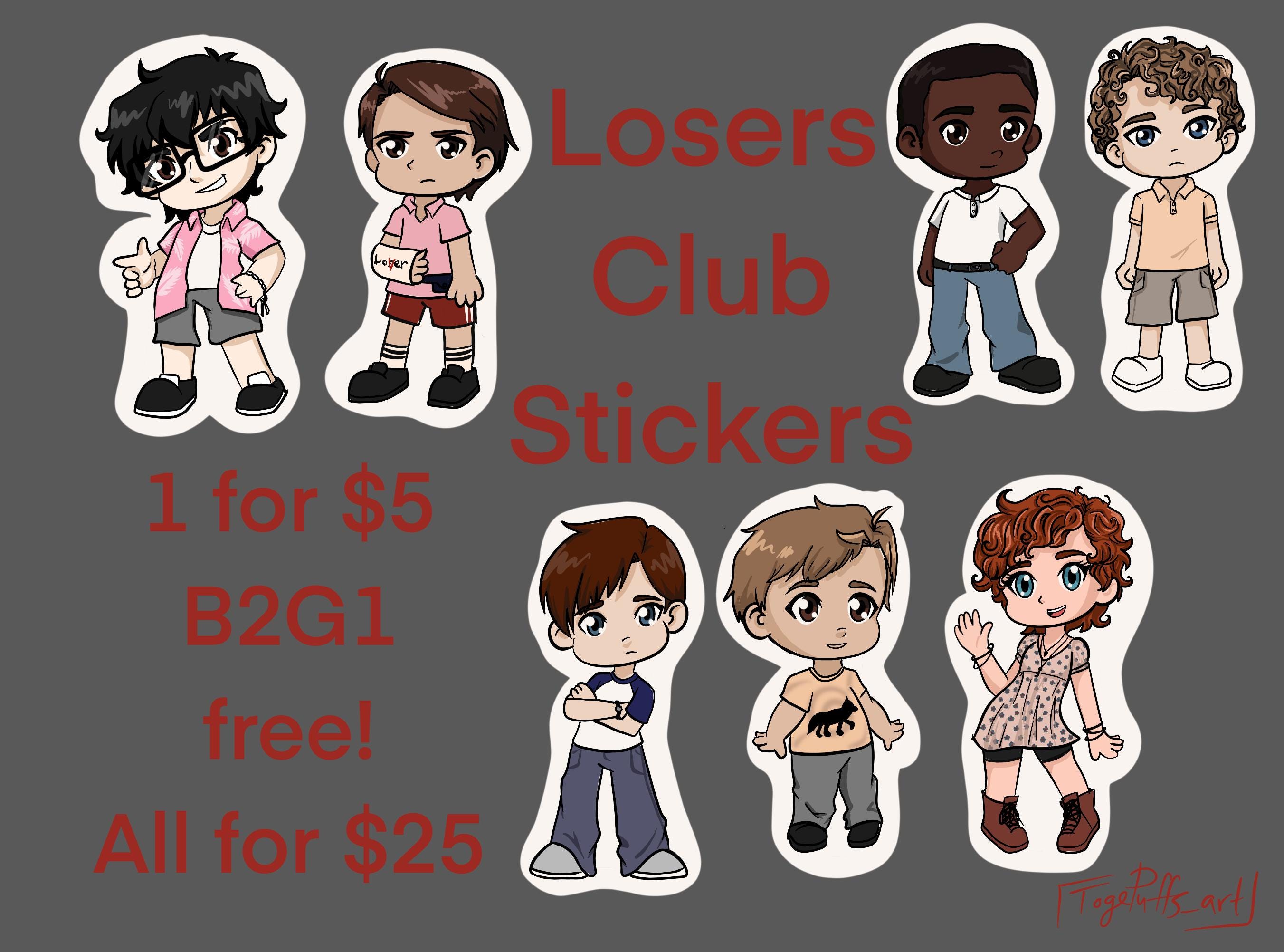 Losers Club Keychain - Etsy