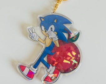 Sonic Cherry Keychain