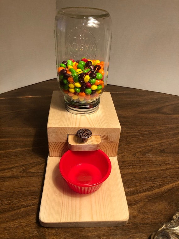 Candy Dispenser Jelly Beans Dispenser M&M Dispenser Etsy