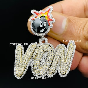 Bubble letter chain vvs sales