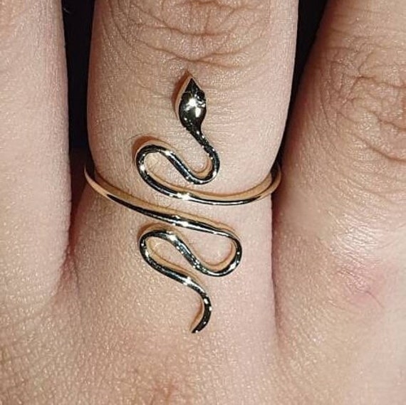 Kaa Snake Ring | Reva Jewellery SG
