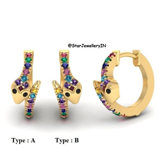 Snake hoop nose ring deals