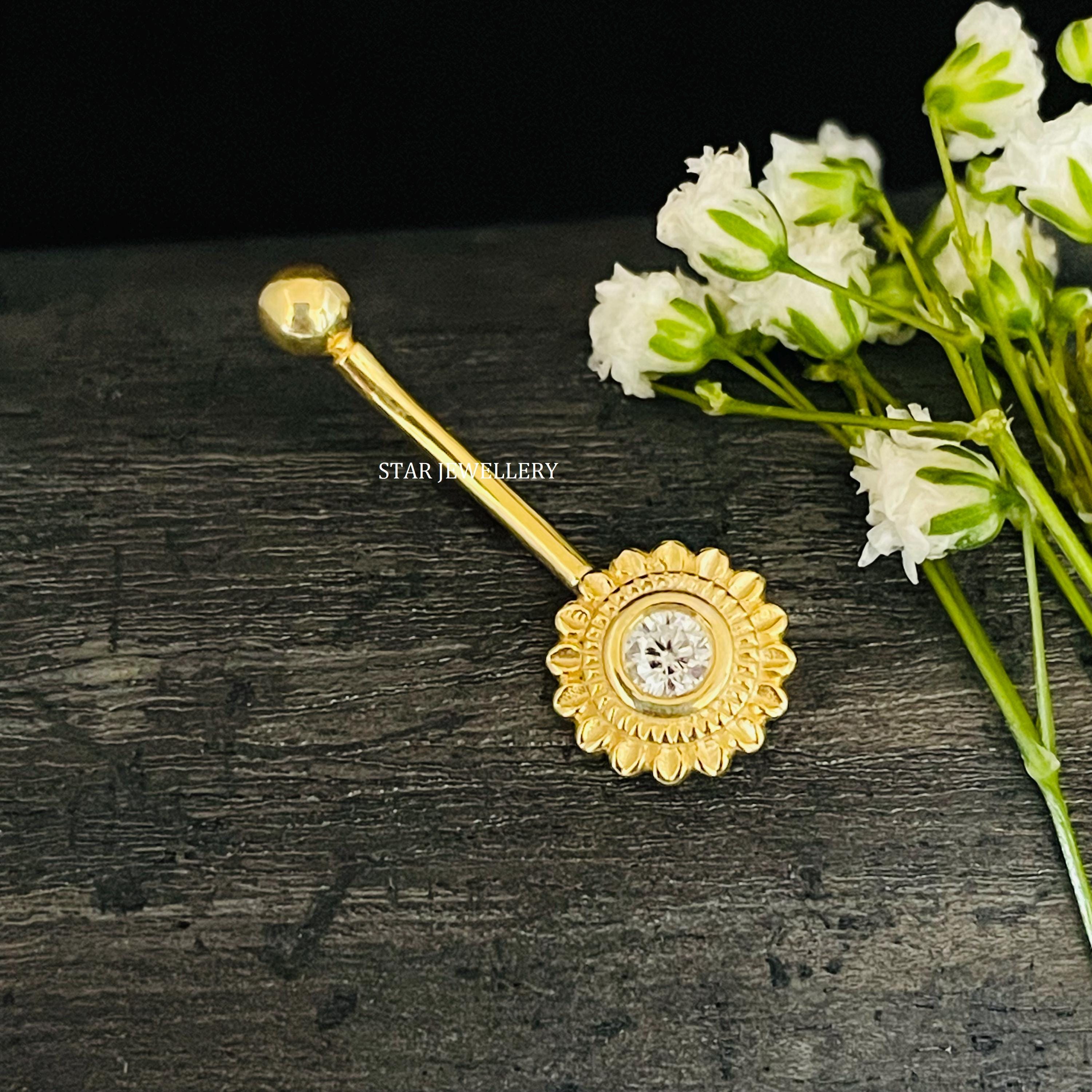 Anello Per L'ombelico Con Ciondolo - Italia - Foto 6