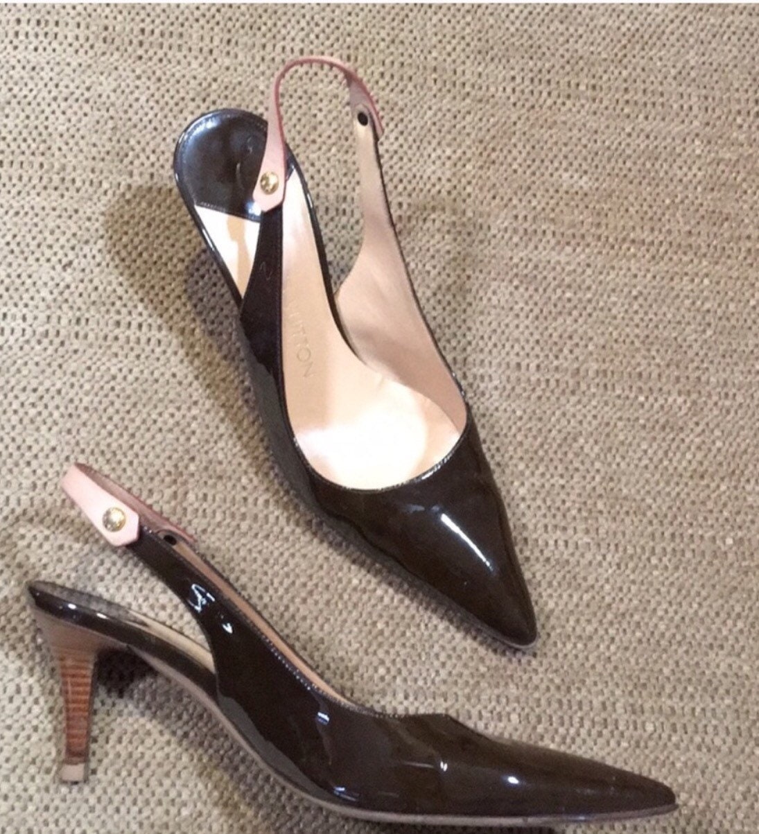 nude louis vuitton heels