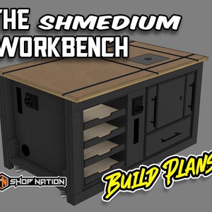 The "Shmedium" Garage Shop Workbench - Digital Plans