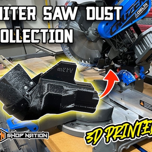 12 RIDGID & Delta Cruzer Miter Saw Dust Collection Etsy