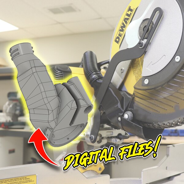 Dewalt Miter Saw Dust Collection Etsy